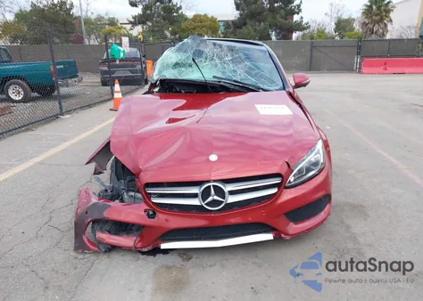 2016 Mercedes-Benz C 300 Sport 4Matic from USA, damaged, VIN WDDWF4KB7GR161357